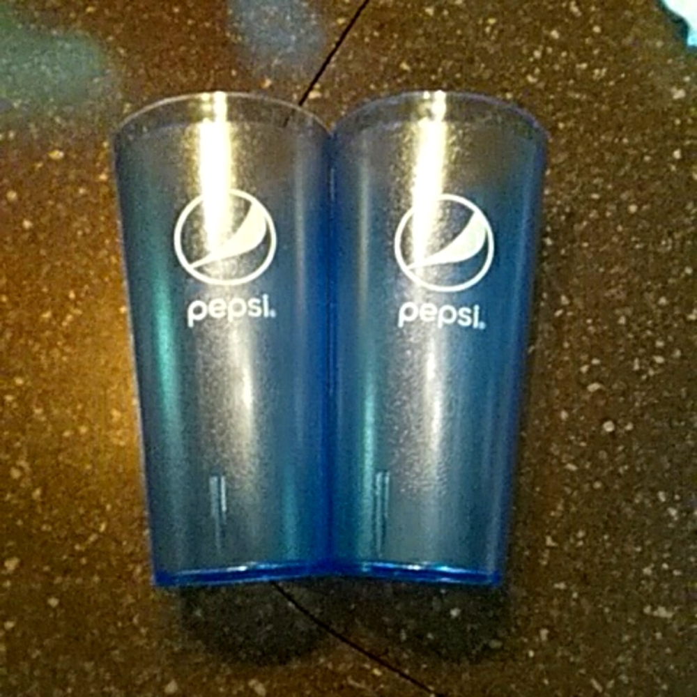 Pepsi cups.